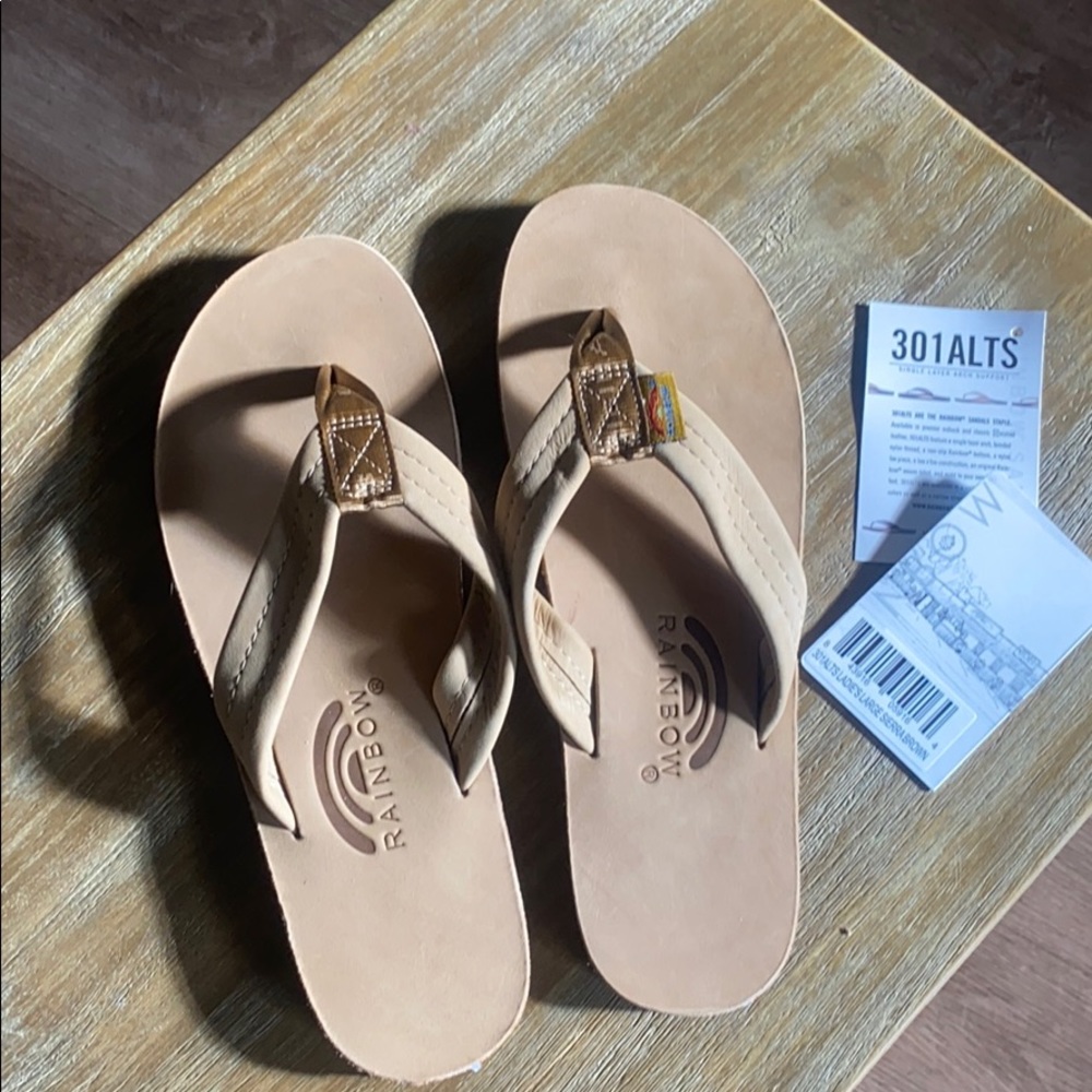 NWOT Rainbow Sandals 🌈